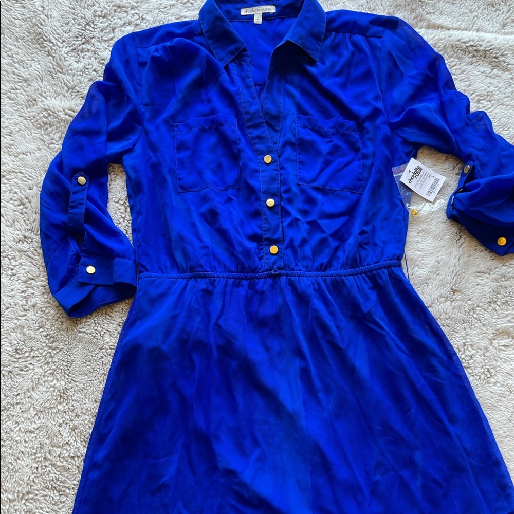 👗Charlotte Russe Blue Dress 👗